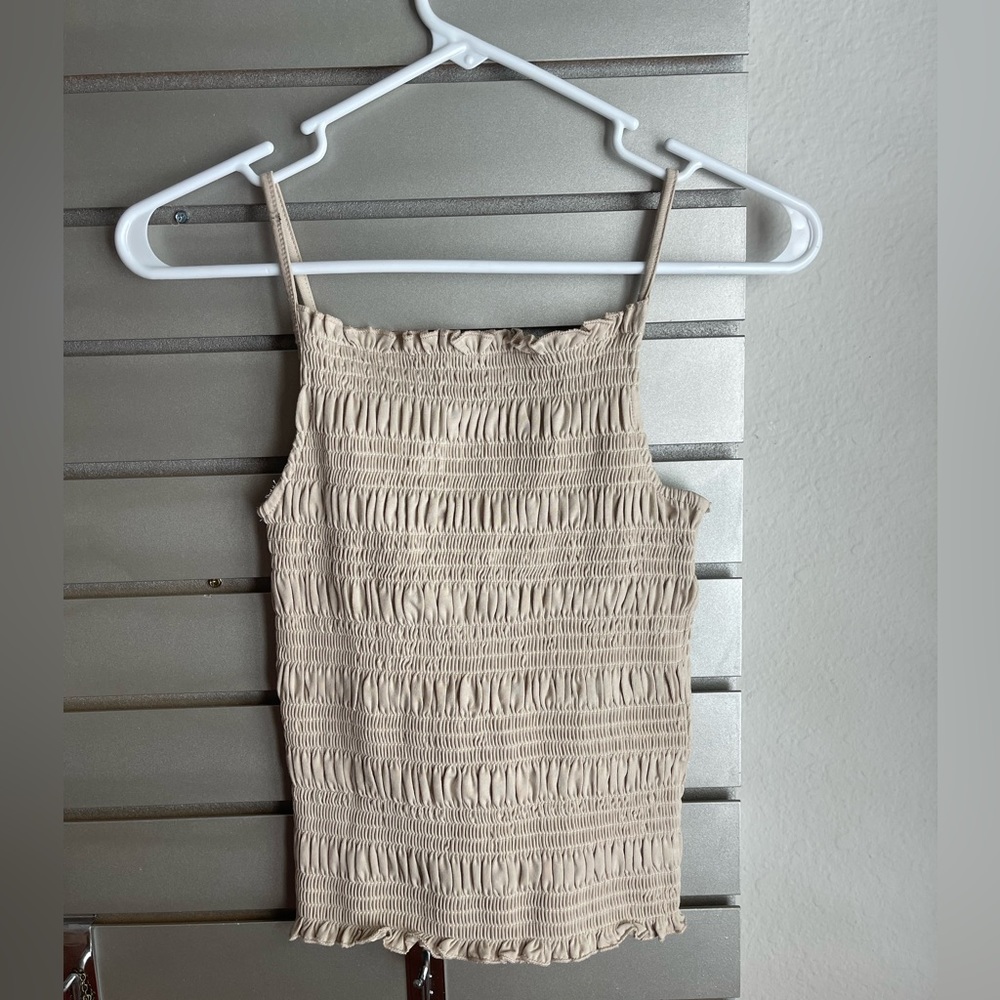 Tan H&M tank top